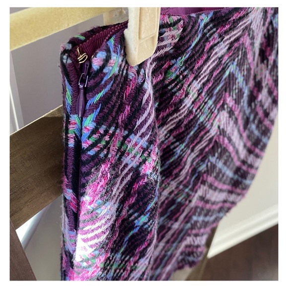 Kate Spade • Tweed Shimmer Skirt • Size 0 - Picture 6 of 7